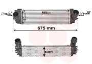 06004463 intercooler 2.0i (±A,±AC), 2.0Di (±A,±AC) 06004463 VAN WEZEL