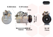 0600K385 kompresor klimatizace 325d, 525d, 530d, 535d - mot. M57 TUD30 VAN WEZEL