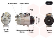 0600K387 kompresor klimatizace 116d, 118d, 120d, 123d, 316d, 320d, 330d, 520d motory Euro 5 VAN WEZEL