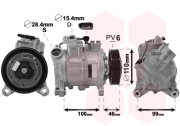 0600K489 kompresor klimatizace 318d, 320d, x20d 0600K489 VAN WEZEL