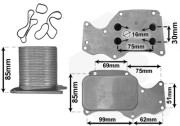 06013705 chladič oleje 118d, 120d 06013705 VAN WEZEL