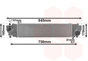 06014702 intercooler 220i, 225i, 214d, 216d, 218d, 220d [585*150*95] 06014702 VAN WEZEL