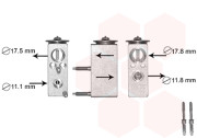 09001276 expanzní ventil pro všechny pohoné jednotky 09001276 VAN WEZEL