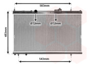 09002228 chladič 3.0i 24V (+AUT±AC) [380*705*33] 09002228 VAN WEZEL