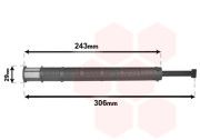 0900D249 náplň sušiče klimatizace VAN WEZEL