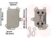 09013703 VAN WEZEL chladič oleje 1.6HDi [41*95*63] 09013703 VAN WEZEL