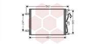 13005252 chladič klimatizace bez sušiče 1.5DCi [447*393*16] 13005252 VAN WEZEL