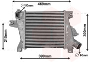 13014700 09/03-10/05 intercooler 2.2DCi 13014700 VAN WEZEL