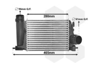 13014701 intercooler 1.2i 13014701 VAN WEZEL