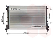 17002390 chladič 1.4i 16V Abarth 62039527 VAN WEZEL