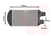 17004267 intercooler 1.9TD [294*200*62] 17004267 VAN WEZEL