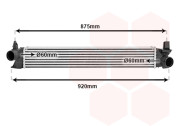 17014703 intercooler 2.0 BlueHDi, 2.2 BlueHDi [737*114*80] 17014703 VAN WEZEL