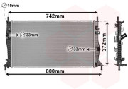 18002596 chladič 2.5RS 18002596 VAN WEZEL