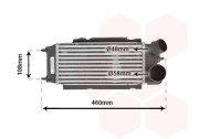 18004476 intercooler 1.6TDCi [300*150*80] 18004476 VAN WEZEL