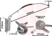 1800D111 VAN WEZEL sušič klimatizace 1800D111 VAN WEZEL