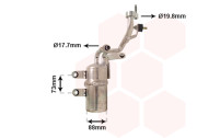 1800D466 sušič klimatizace pro všechny pohoné jednotky  1800D466 VAN WEZEL