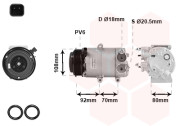 1800K415 kompresor klimatizace 2.0i 107 kW, 2.3i VAN WEZEL