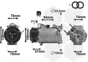 1800K587 kompresor klimatizace 2.0TDCi 1800K587 VAN WEZEL