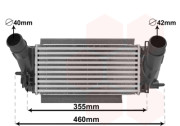 18014704 intercooler 1.0 Ecoboost (+A) 18014704 VAN WEZEL