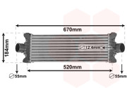 18014710 10/11- intercooler 2.2TDCi 18014710 VAN WEZEL