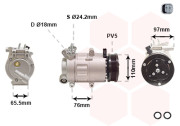 1801K001 -03/14 kompresor klimatizace 2.0 Ti 1801K001 VAN WEZEL