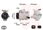 1801K702 kompresor klimatizace 1.5TDCi, chladivo 1234yf 1801K702 VAN WEZEL