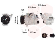 1801K705 kompresor klimatizace 1.0i 1801K705 VAN WEZEL