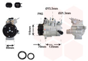 1801K731 kompresor klimatizace pro vozy se zadní AC 1801K731 VAN WEZEL