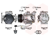 2500K275 kompresor klimatizace 1.2i, 1.3i 2500K275 VAN WEZEL