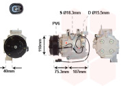 2500K700 kompresor klimatizace 1.6i, 1.8i 2500K700 VAN WEZEL