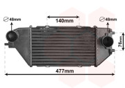 25014701 intercooler 2.2CTDi 25014701 VAN WEZEL