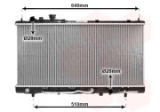 27002152 chladič 1.5i 16V (+AUT±AC), 1.8i 16V (+AUT±AC) [325*680*16] 27002152 VAN WEZEL