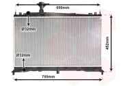 27002160 chladič 1.8i AC, 2.0i 16V AC 37567716 VAN WEZEL