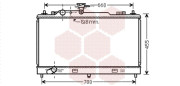 27002222 3/05- chladič 1.8i 16V (±AC), 2.0i 16V (±AC) 27002222 VAN WEZEL