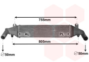 27004267 intercooler 1.6CiTD [598*153*65] 27004267 VAN WEZEL