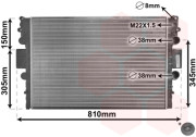 28002043 chladič 2.8D, 2.8TDi 65044032 VAN WEZEL