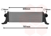 28004132 intercooler 2.3D VAN WEZEL