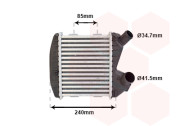 29004004 intercooler 0.8CDi AUTAC 21817050 VAN WEZEL