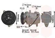 2901K157 kompresor klimatizace 0.7i 2901K157 VAN WEZEL