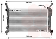 30002363 chladič 1.5i 8V AC, 1.7i 8V AC 59937426 VAN WEZEL