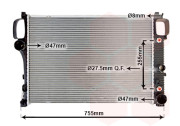 30002447 chladič pro všechny pohonné jednotky AUTAC 64045940 VAN WEZEL