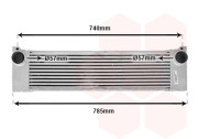 30004473 intercooler 2.2CDi 70, 80kW, 3.0CDi [632*158*64] 30004473 VAN WEZEL