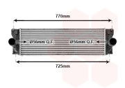 30004582 intercooler 2.0TDi, 2.1CDi, 3.0CDi typ BEHR 30004582 VAN WEZEL