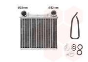 30006762 radiátor topení zadní 30006762 VAN WEZEL