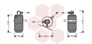 3000D293 sušič klimatizace (±AUT) 3000D293 VAN WEZEL