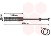 3000D359 sušič klimatizace  3000D359 VAN WEZEL