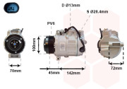 3000K351 kompresor klimatizace E240, E320, E500 VAN WEZEL