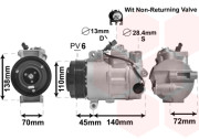 3000K568 kompresor klimatizace 1.8i 16V VAN WEZEL