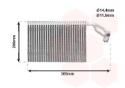 3000V317 výparník klimatizace (±AUT) [178*293*60] VAN WEZEL