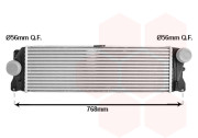 30014710 intercooler 211CDI, 214CDI, 215CDI, 216CDI, 217CDI, 311CDI, 314CDI, 315CDI, 316CDI, 317CDI, 319CDI, 411CDI, 414CDI, 416CDI, 417CDI 30014710 VAN WEZEL